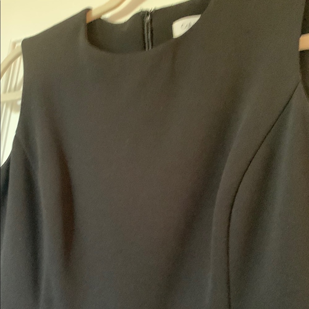 Elegant Black Sleeveless Dress